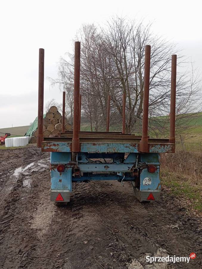 Przyczepa hl 12t nieuszkodzony pomorskie Bobowo