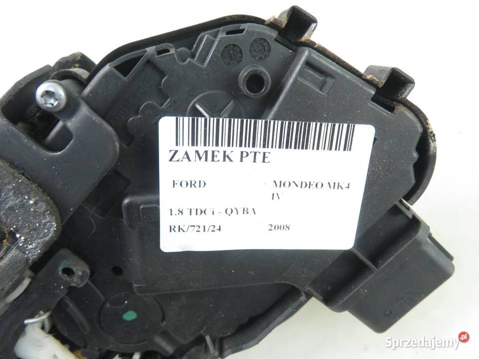 ZAMEK PRAWY TYLNY FORD MONDEO MK4 IV osobowe Zamki, wkładki i kluczyki