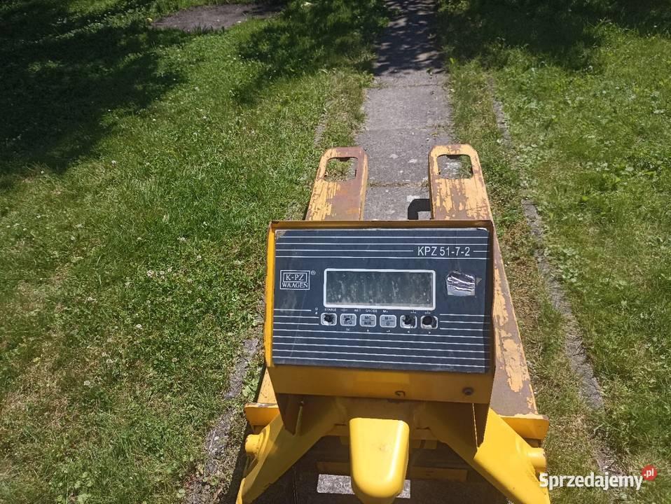wózek paletowy z wagą KPZ 5172