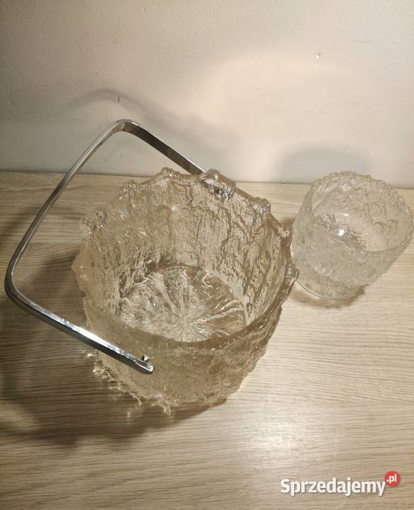 Cooler wiaderko na lód Pukeberg Szwecja vintage