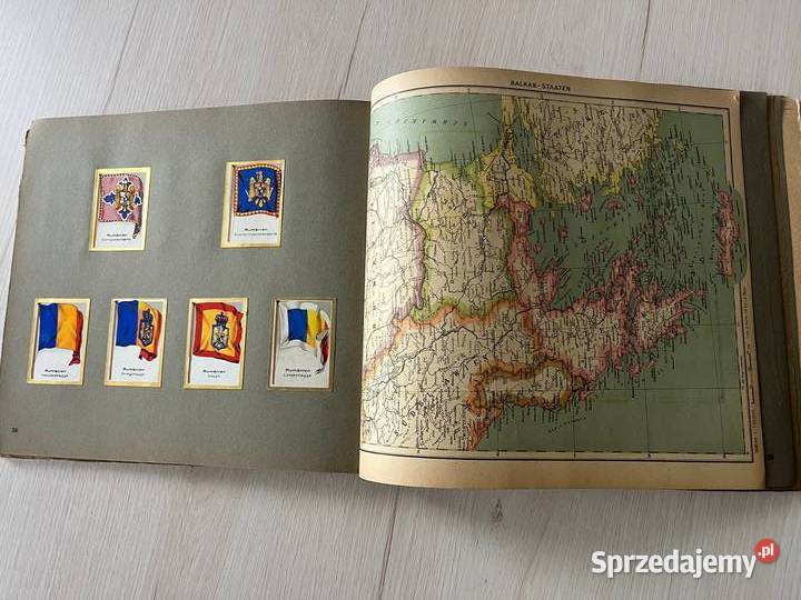Album Flaggen Europa lata 40te Tarnowskie Góry