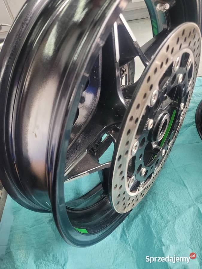 Kawasaki H2 SX felga felgi przód tył tarcz aluminiowe Nowy Tomyśl
