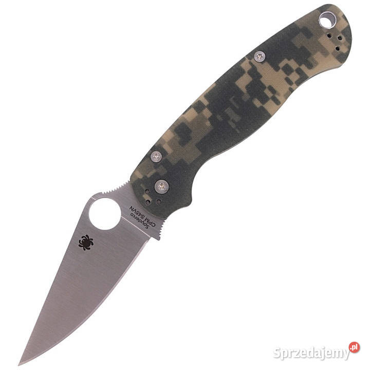 Nóż składany Spyderco Para Military 2 G10 Camo Turystyka Warszawa