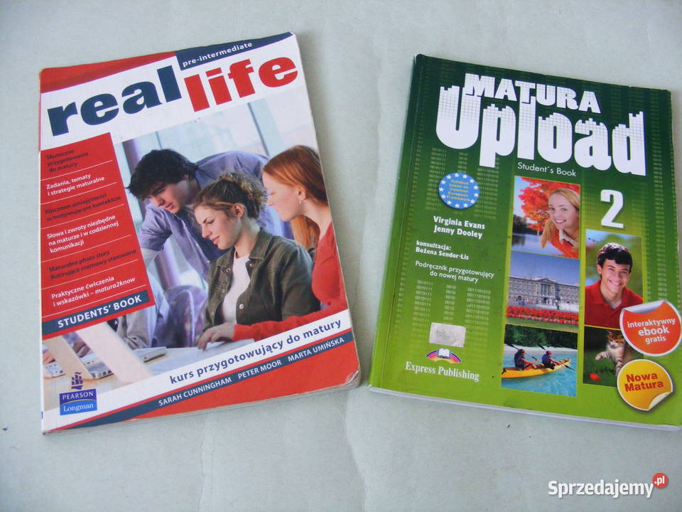 Matura Upload 2 Student s Book Evans Real life repetytoria Książki i Podręczniki dolnośląskie Oborniki Śląskie