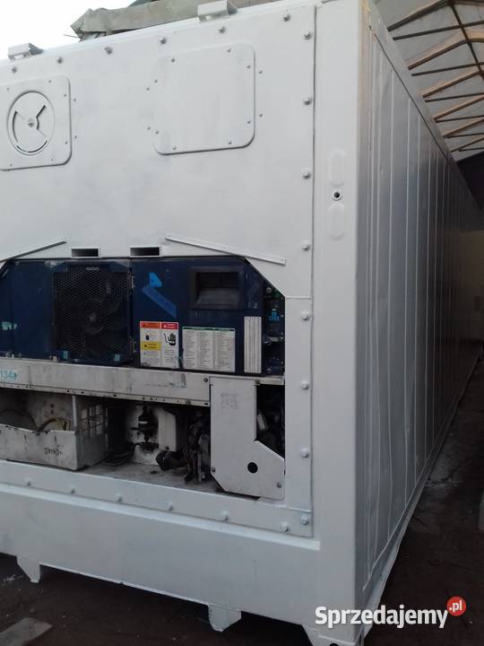 Kontener morski mroźnia chłodnia 40 HCRF magazyn Warszawa