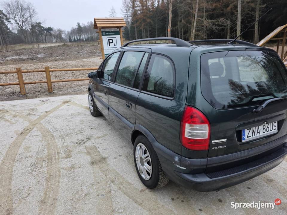 Opel Zafira A 16 Benzyna 1600cm3 zachodniopomorskie Mirosławiec