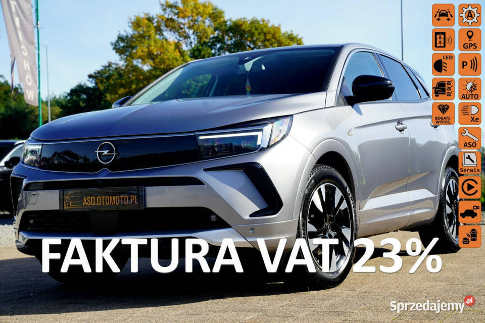 Opel Grandland X FUL LED skóra NAWI automat8 nawigacja Otmuchów