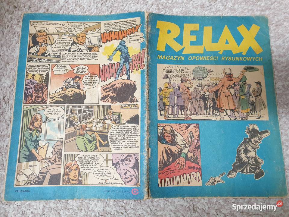 Magazyn Opowieści Rysunkowych Relax zeszyt 18 Gdynia