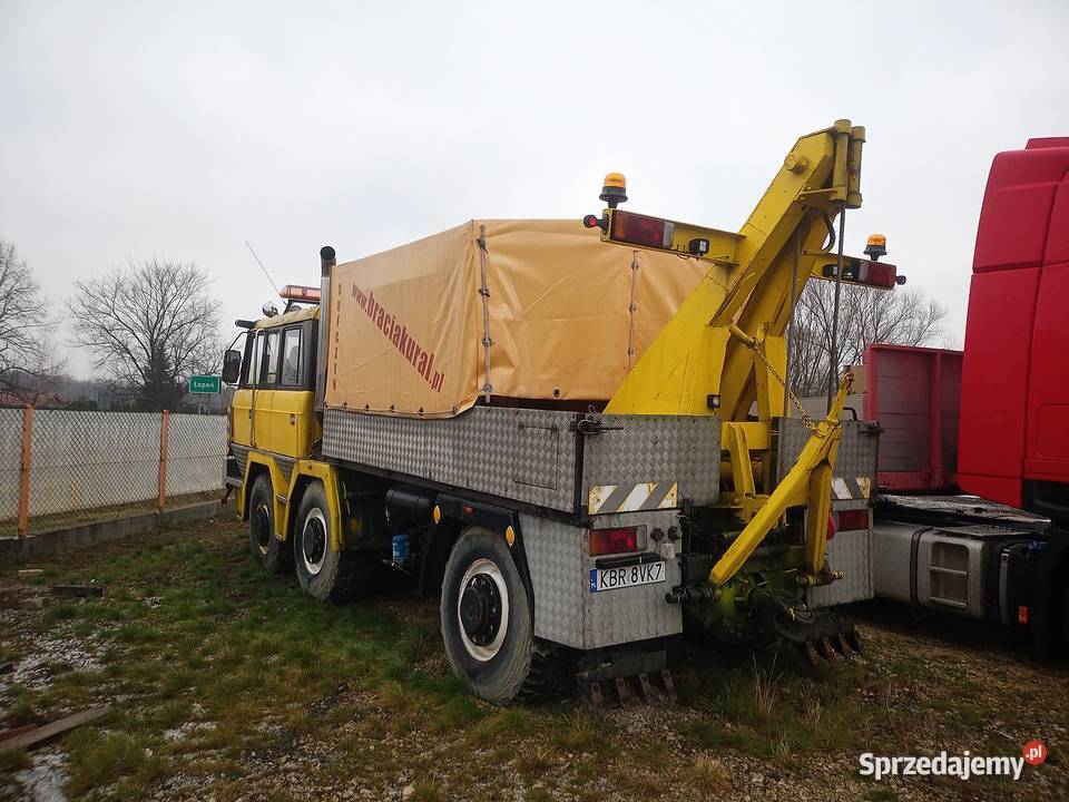 Holownik Tatra 6X6 wciągarka zapory 40kg