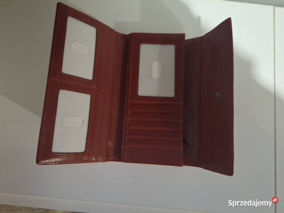 Portfel damski Humerpaul ze skóry portmonetka wielkopolskie sprzedam
