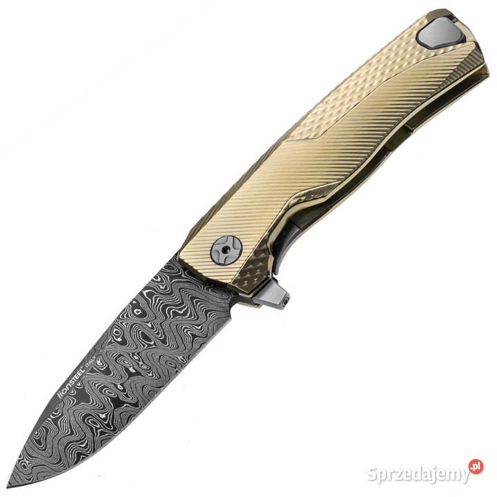 Nóż składany LionSteel Gold Titanium Chad Warszawa