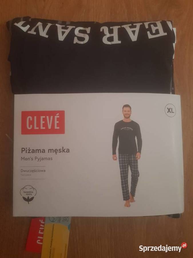 Piżama świąteczna męska rozmiar XL mazowieckie Warszawa