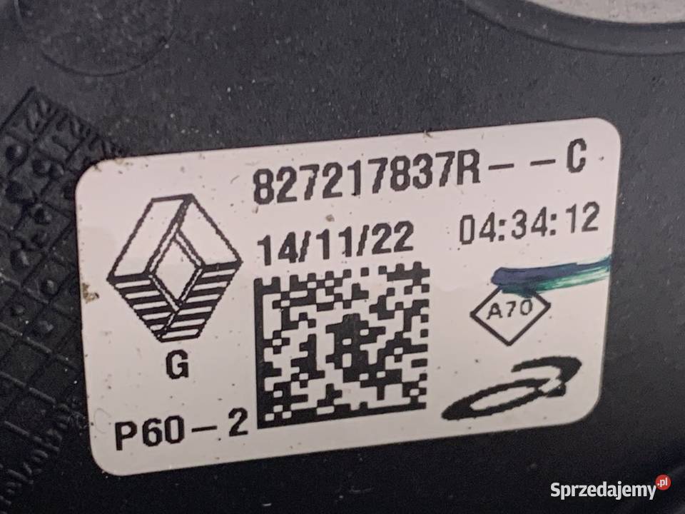 PODNOŚNIK SZYBY LEWY TYŁ RENAULT CLIO V