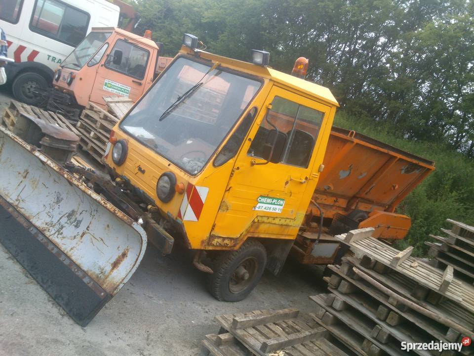 Multicar pług i posypywarka M25 sprzedaż z 1KM sprzedam