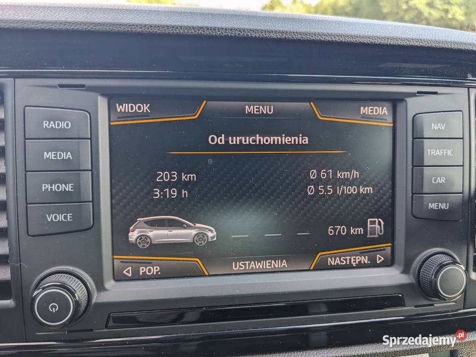 Seat Leon Cupra salon kubły serwisowany faktury benzyna Jastrzębie-Zdrój