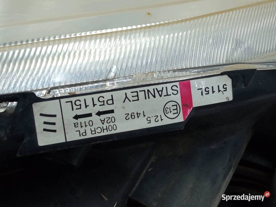 LAMPA PRZÓD LEWA EU Mazda 5 I 20052010