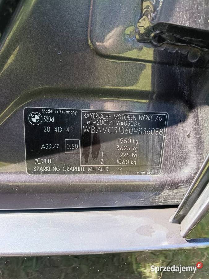 BMW E90 M47 automat Sedan / Limuzyna Stachlew sprzedam