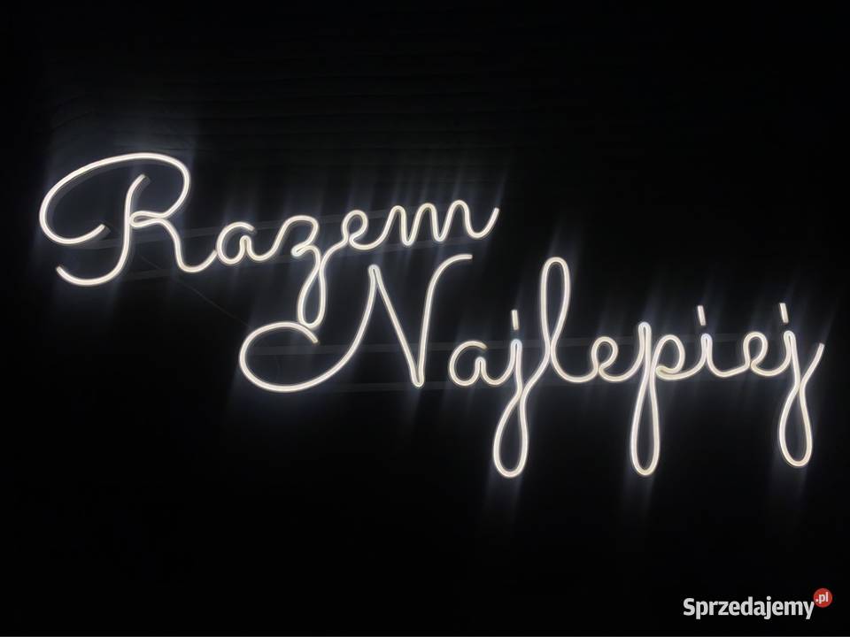 Neony Led ślubne do wynajęcia Urodzinowe Suchy Suchy Las