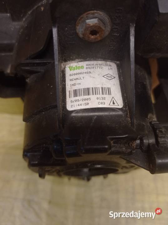 RENAULT CLIO LAGUNA HALOGEN ŚLIZG LEWY PRZÓD Międzychód