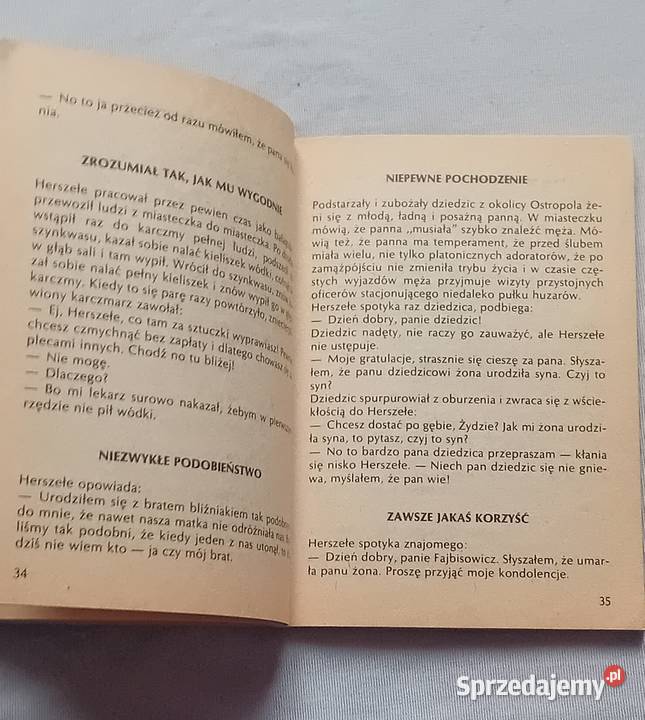 Judaica Mieczysław Jewerbaum Same cuda żydowskie Koźminek
