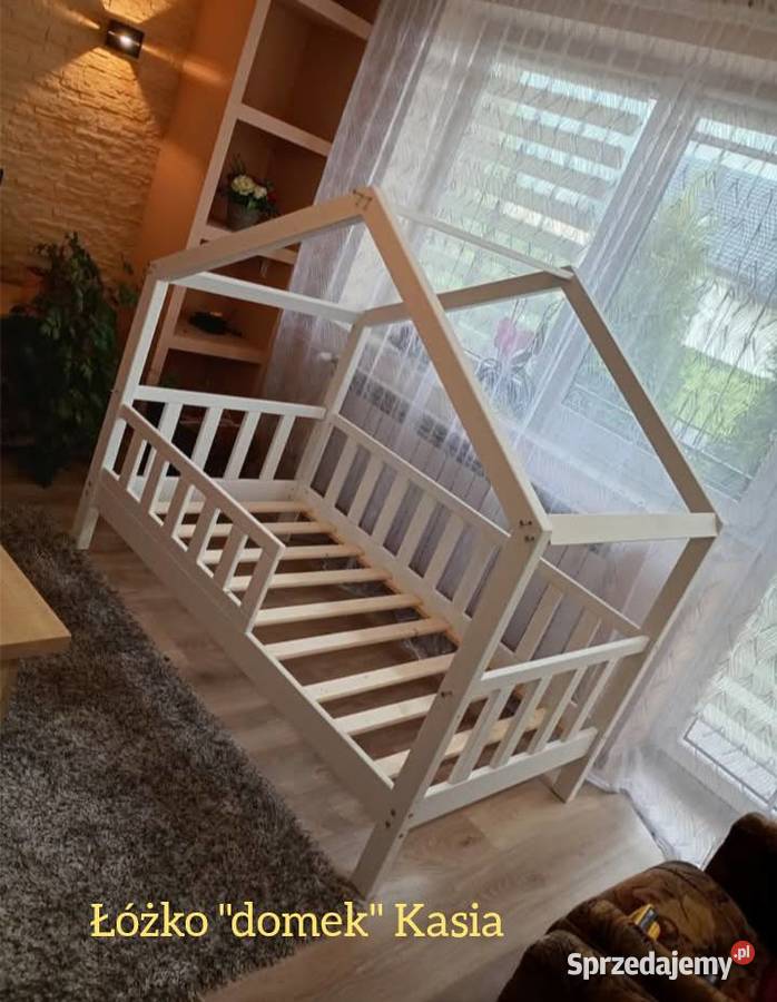 Łóżka drewniane piętrowe domki tapczany TANIO Meble Włoszczowa