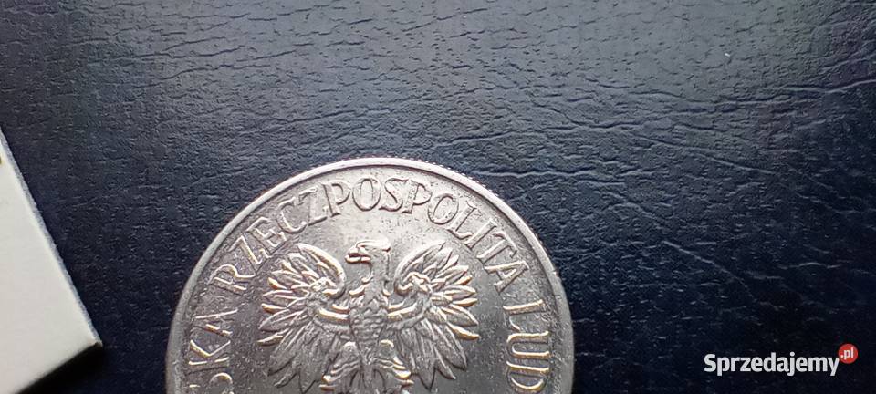 Stare monety 50 groszy 1968 PRL Polska piękna podkarpackie Lesko