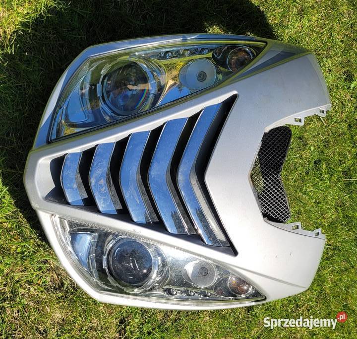 KOMPLET czasza lampa przod reflektor MALAGUTI Piła