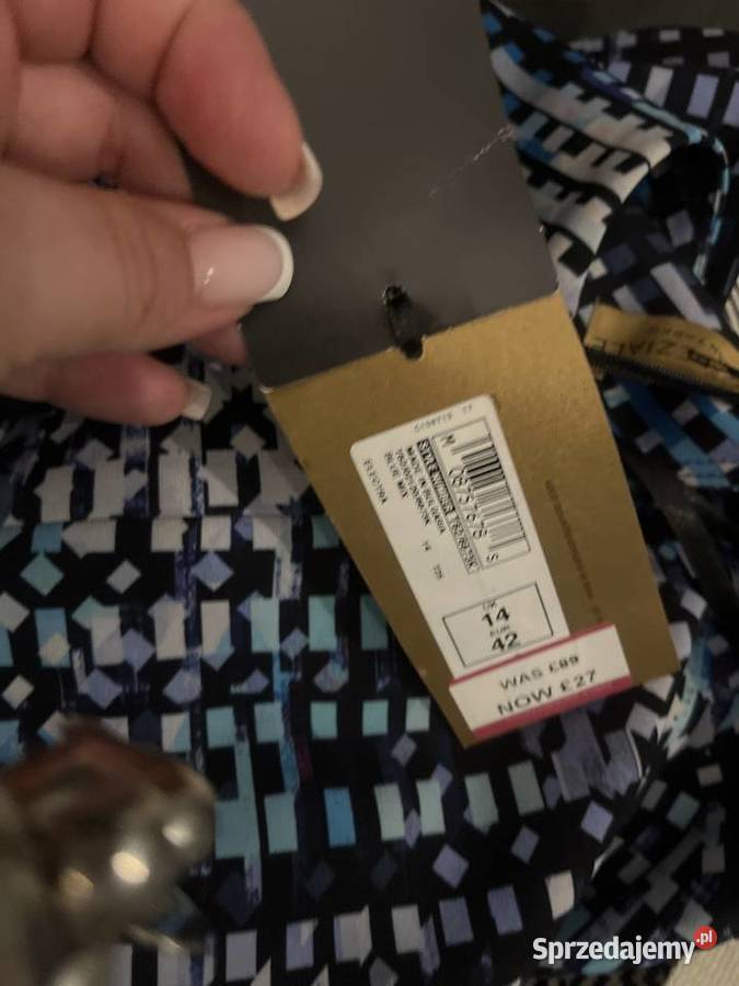 Per una sukienka modny wzór hit zip nowa 42 Choszczno sprzedam