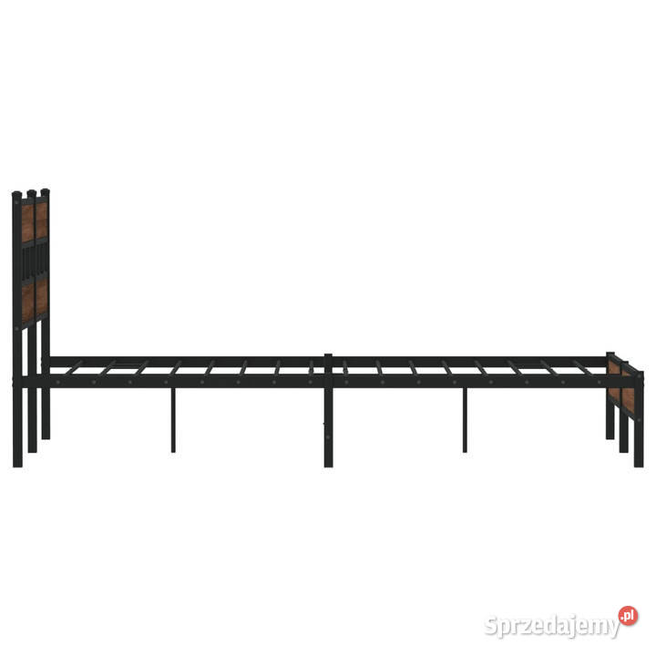 Łóżko bez materaca brązowy dąb 120x200 WM4017306 Warszawa sprzedam