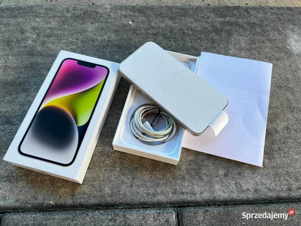 Nowy iPhone 14 biały