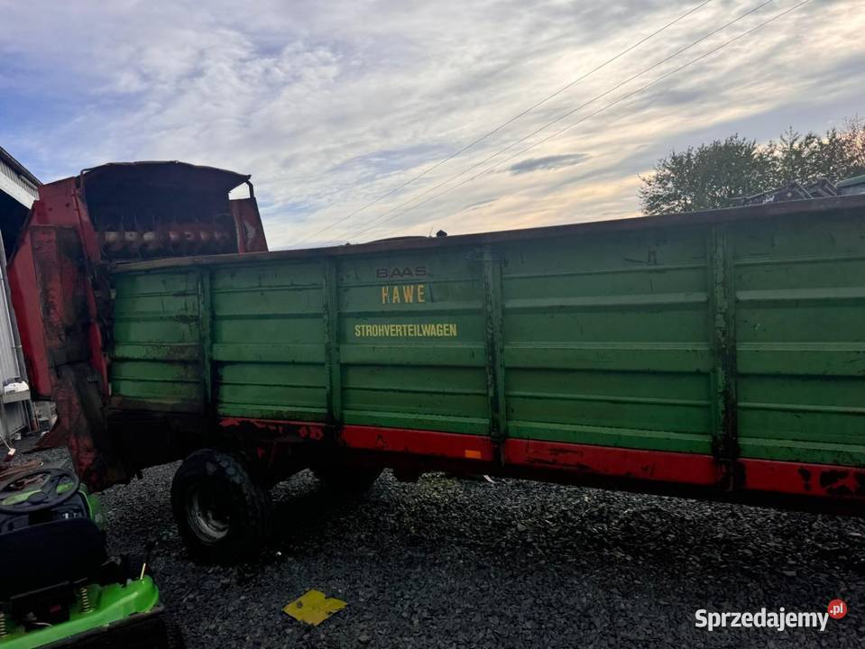 Rozrzutnik obornika 6 ton