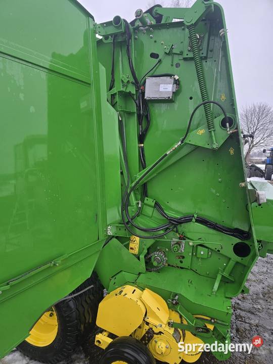 John Deere 590 592 szeroki podbierak z Niemiec Szeroki podbieracz Dąbrówka Duża