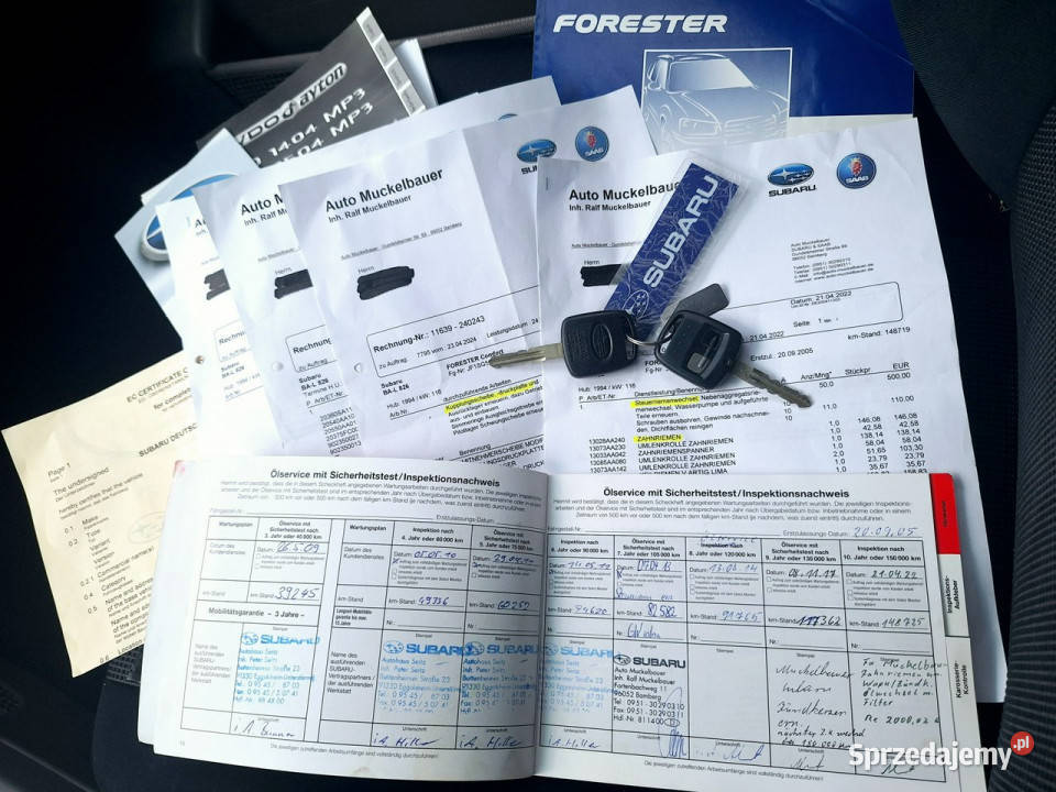 Subaru Forester REDUKTOR 4X4 Ładny LiFTiNG szary Olsztyn