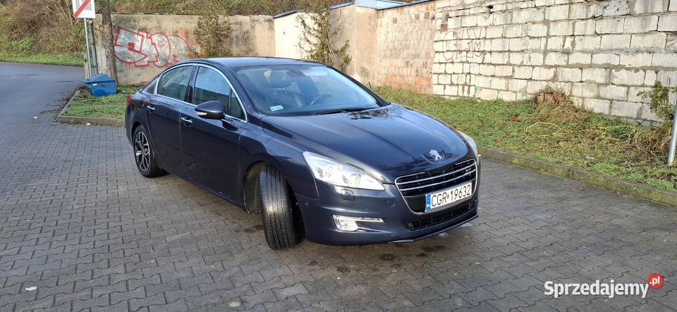 PEUGEOT 508 4X4 HYBRYDA 20 HDI 2013 ALLURE automatyczna Grudziądz