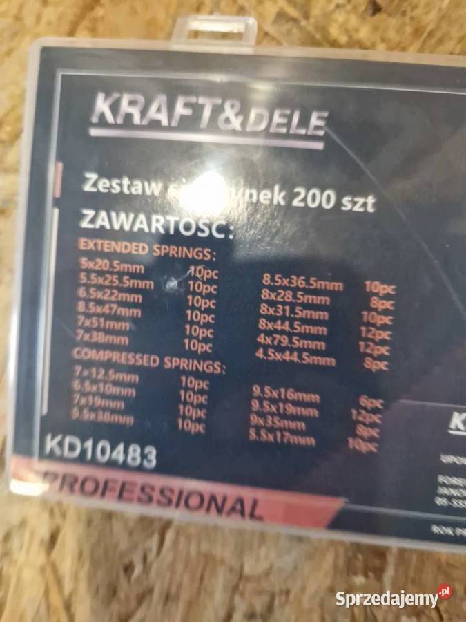 Zestaw sprężynek 200 KD10483 Głogowa