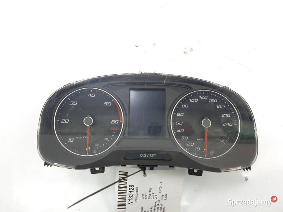 LICZNIK ZEGAR SEAT TOLEDO IV 6JA920741F