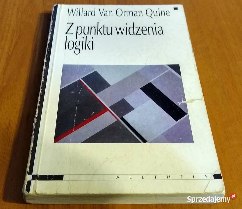 Z punktu widzenia logiki dziewięć esejów miękka Podręczniki Gdańsk