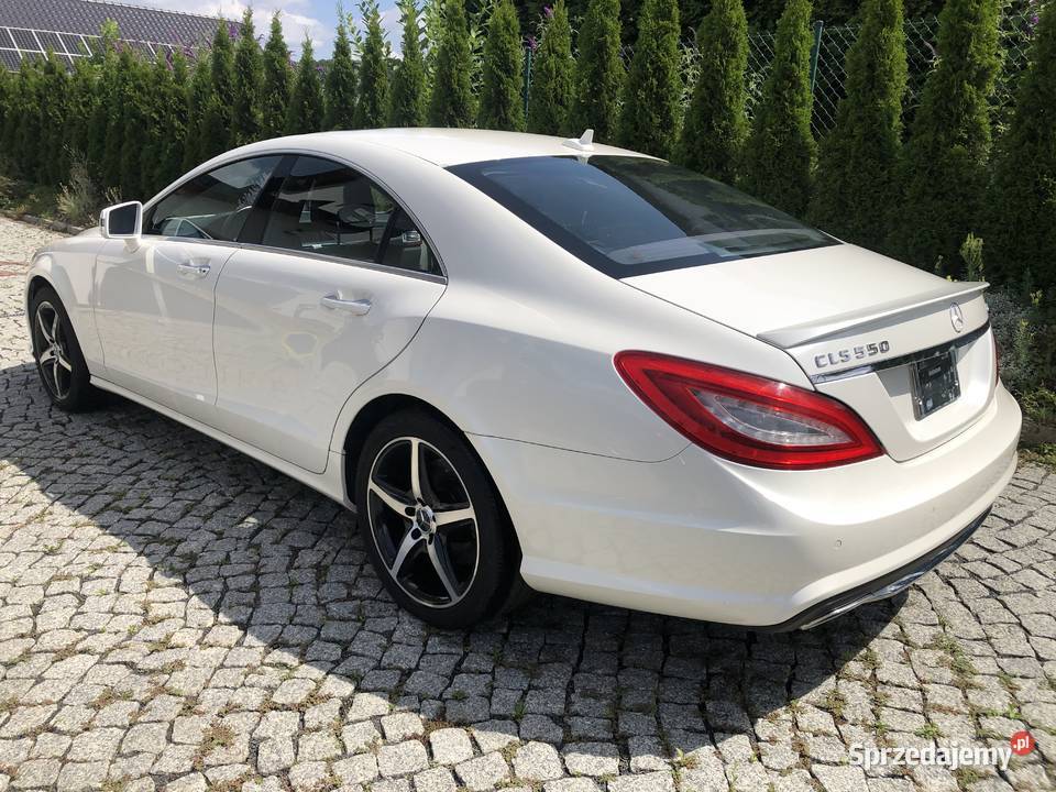 Mercedes CLS 500550 4matic AMG pakiet biała CLS