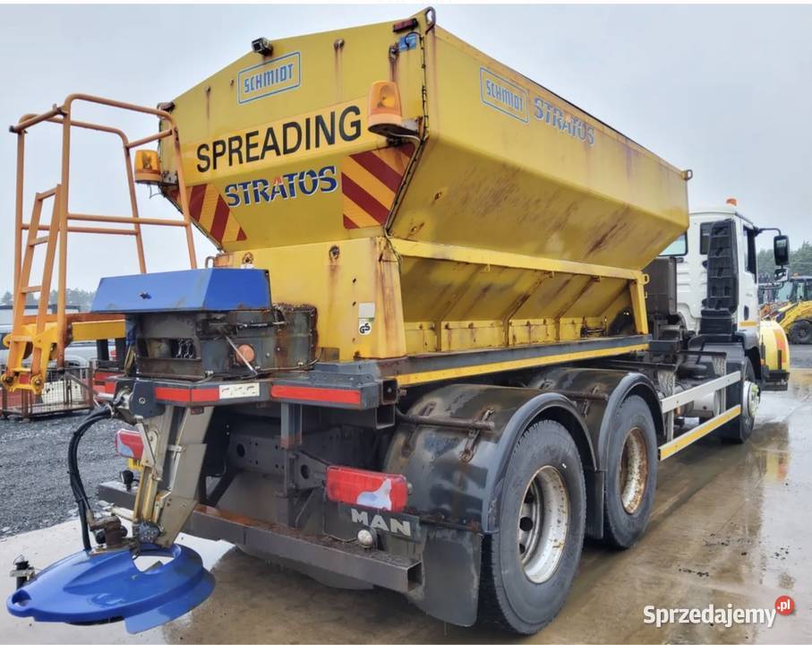 Man tgm 26290 6x4 manual piaskarka solarka serwisowany w ASO podkarpackie Sędziszów Małopolski