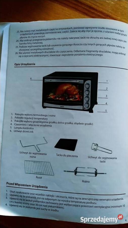 Piekarnik elektryczny GERMIN AGD Kielce sprzedam