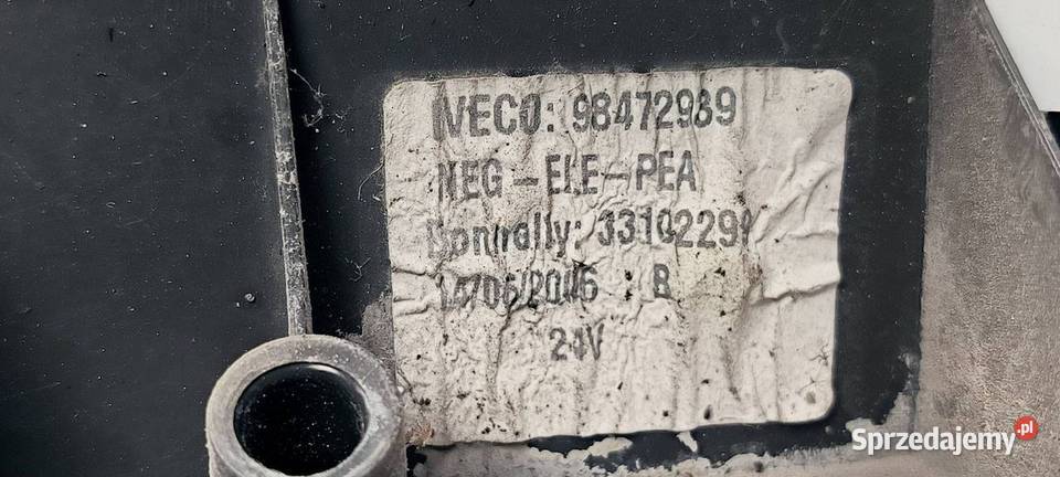 LUSTERKO IVECO EUROCARGO 100E18 98472989 Lipno