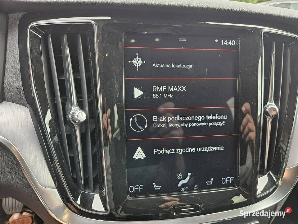 Volvo V60 II 2018 wielofunkcyjna kierownica Samochody osobowe Ruda Śląska