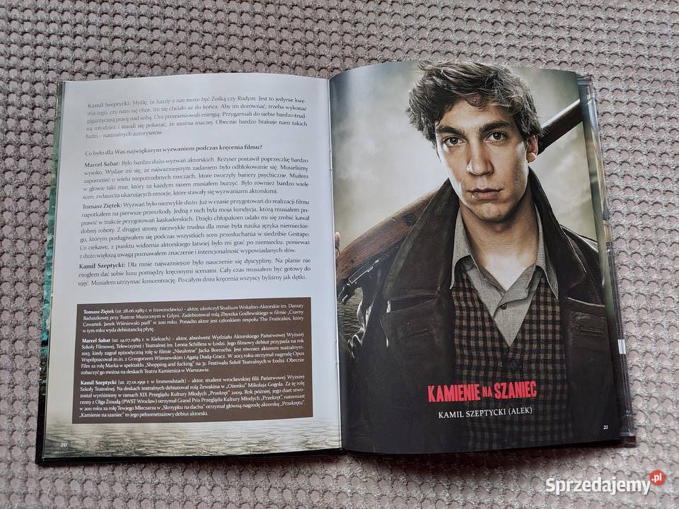 Kamienie na szaniec film Roberta Glińskiego małopolskie sprzedam