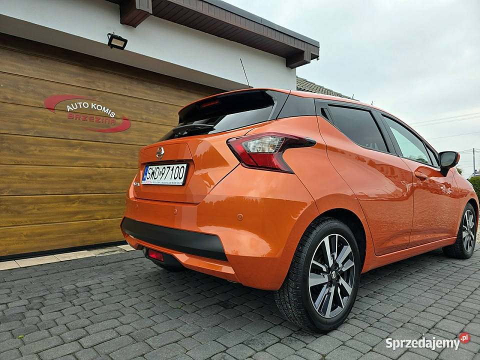 Nissan Micra nawigacja K14 2017 światła do jazdy dziennej Rydułtowy