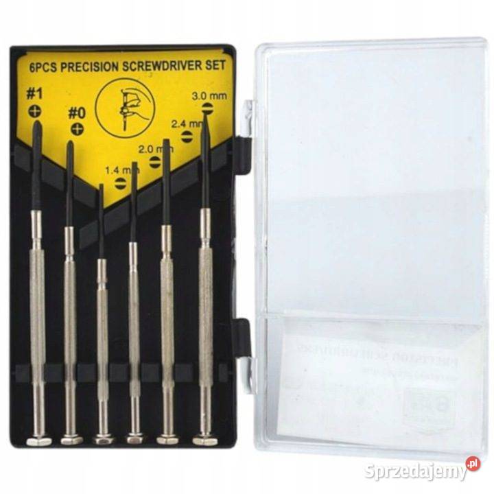 zestaw wkrętaków precyzyjnych majsterkowicza 6 lubelskie Zamość