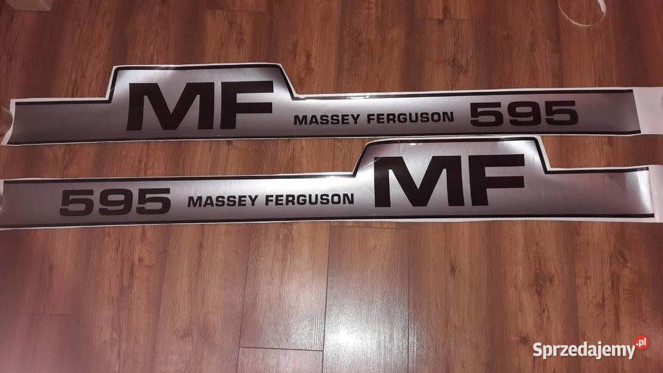 naklejki massey ferguson 595 mf 592 mf 590 mf łódzkie Wola Wiewiecka
