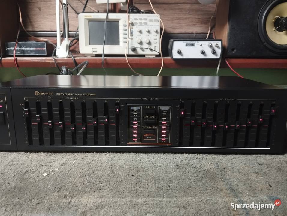 korektor graficzny equalizer Sherwood EQ460B