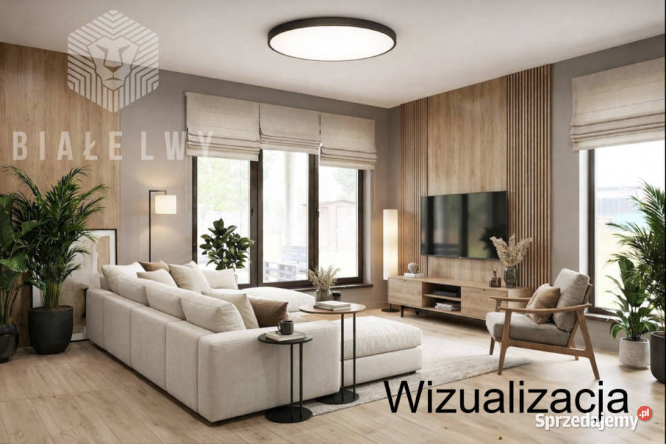 sprzedaży domu wolnostojącego 240m2 Krusze blacha