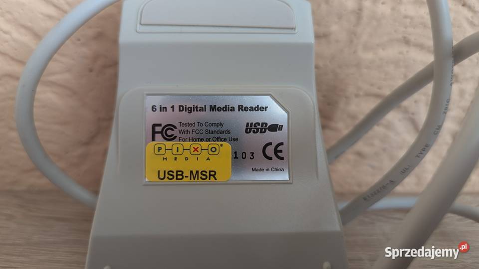 Wielofunkcyjny multimedialny czytnikadapter kart podlaskie