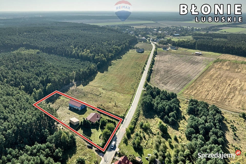 Dom parterowy wysoka hala garaże i pół hektara 156m2